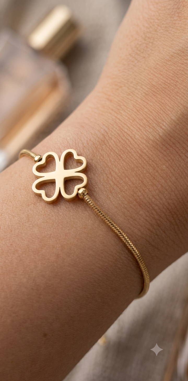 Pulseira Clover Cord⁠