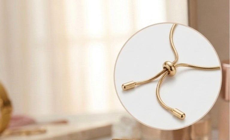 Pulseira Nossa Senhora de Fátima Dourada⁠