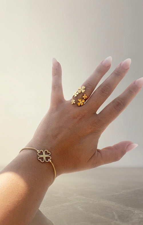 Pulseira Clover Cord⁠